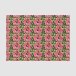 Hübsches Makro-Tissue-Papier der Blume Red Poppe Seidenpapier