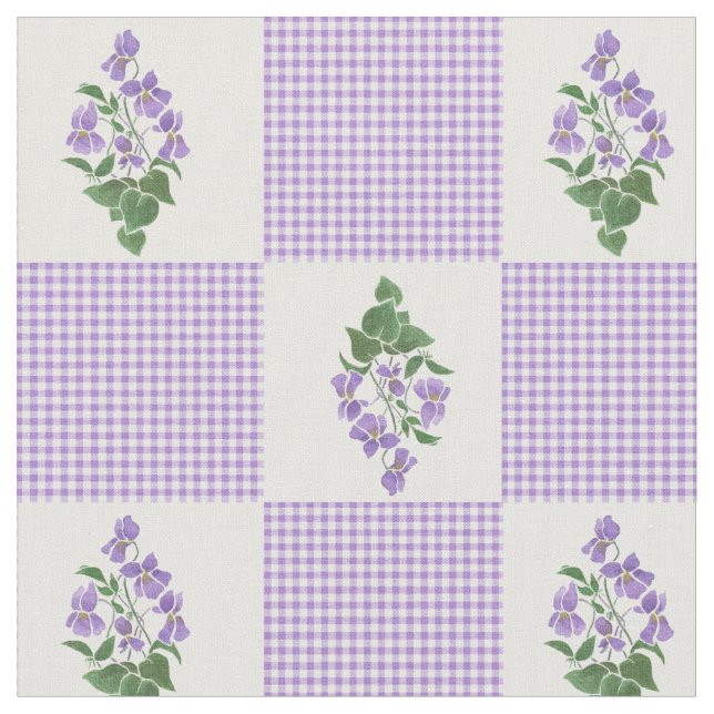 Hübsches malvenfarbenes Imitat-Patchwork-süße Stoff (Nahaufnahme)