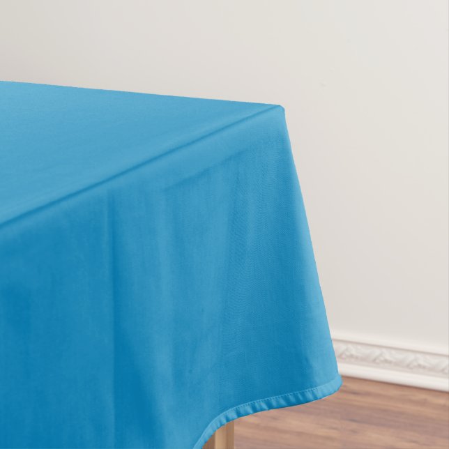 Hübsches Medium Blauer Tischstoff Tischdecke (Beispiel)