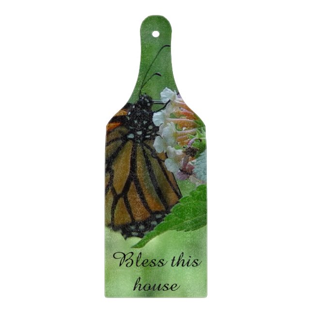 Hübsches Monarch Butterfly Cutting Board Schneidebrett (Vorderseite)