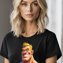 Hübsches Muscle Man lustiges Geschenk T-Shirt