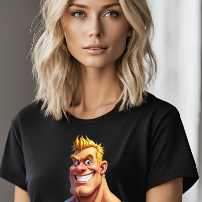 Hübsches Muscle Man lustiges Geschenk T-Shirt (Von Creator hochgeladen)