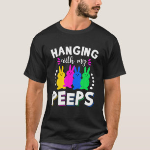 Hübsches Niedliches Hängen mit meinen Pieps T-Shir T-Shirt