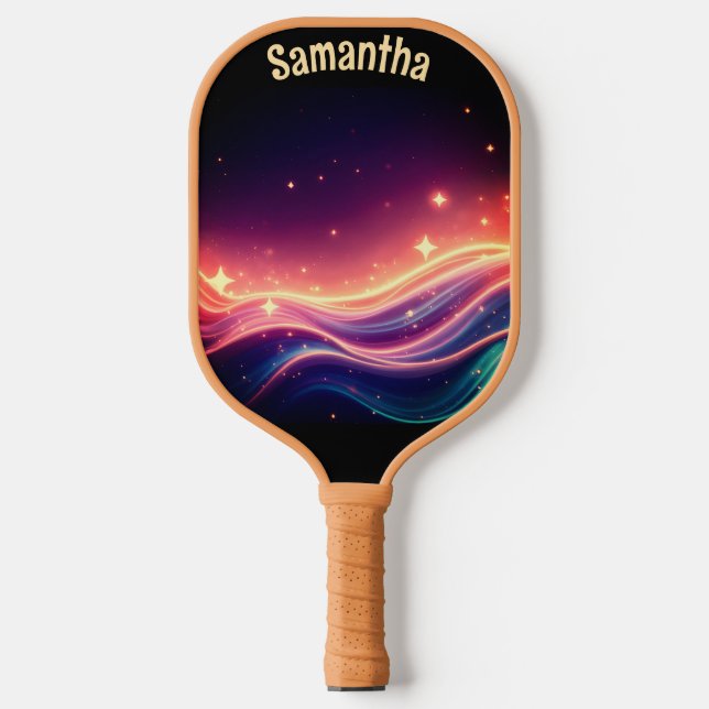 Hübsches Paddel personalisiert Pickleball Schläger (Vorderseite)