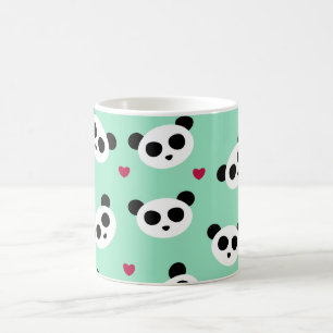 Hübsches Panda-Muster Kaffeetasse