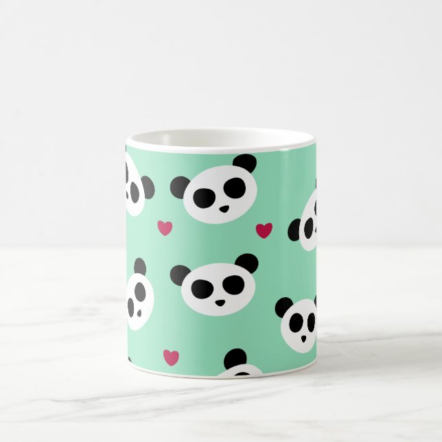 Hübsches Panda-Muster Kaffeetasse (Mittel)