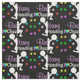 HÜBSCHES PERSONALISIERT I LIEBE CHEERLEADFABRIC STOFF