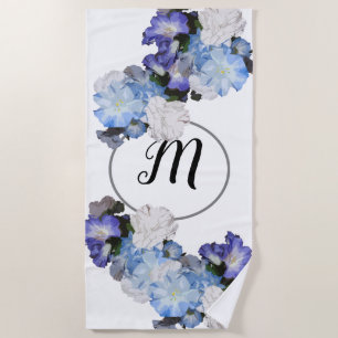 Hübsches personalisiertes Monogramm-mit Strandtuch