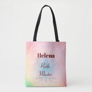 Hübsches personalisiertes Reiki-Masterdesign Tasche