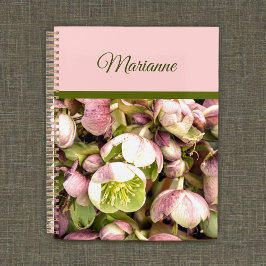 Hübsches Personalisiertes Rosa und Olivenöle Planer