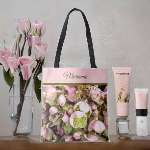 Hübsches Personalisiertes Rosa und Olivenöle Tasche