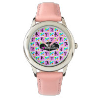 HÜBSCHES PINK-BUTTERFLY-GYMNASTICS-DESIGN