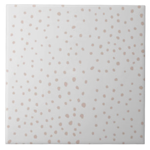 Hübsches Polka-Punktmuster Fliese