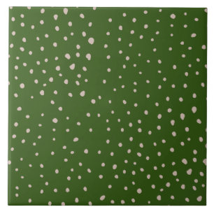 Hübsches Polka-Punktmuster Fliese