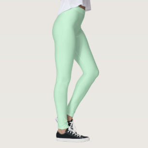 Hübsches Pstachio Eiscreme Pastellgrün Leggings
