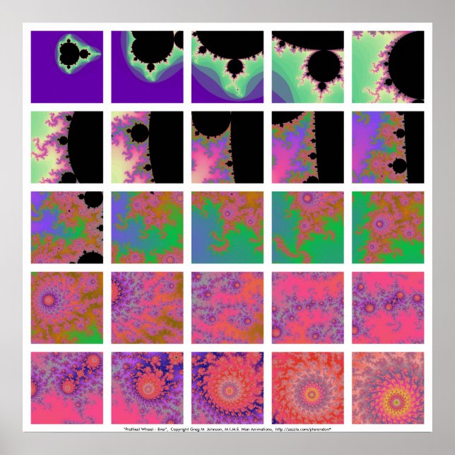 Hübsches Rad— je Poster (Vorne)