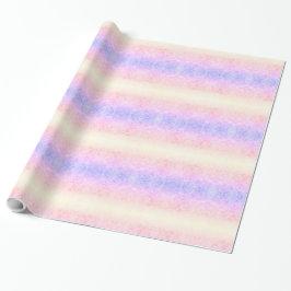 Hübsches Regenbogenfrostdesign Geschenkpapier