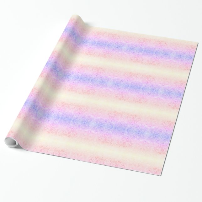 Hübsches Regenbogenfrostdesign Geschenkpapier (Ungerollt)