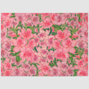 Hübsches rosa Azalea Tissue Paper Seidenpapier