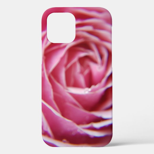 Hübsches Rosa erhob sich nah Case-Mate iPhone Hülle (Rückseite)