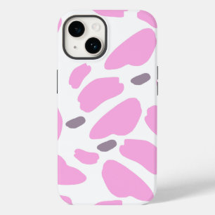 Hübsches rosa Kuhmuster Case-Mate iPhone 14 Hülle