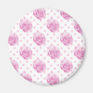 Hübsches Rosenmuster Magnet