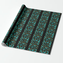 hübsches Schmetterlingsdesign Geschenkpapier