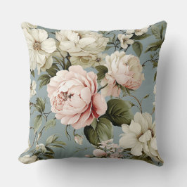 Hübsches Shabby Chic Blume Floral Kissen