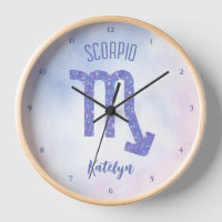 Hübsches Skorpio Astrologie Signieren Personalisie