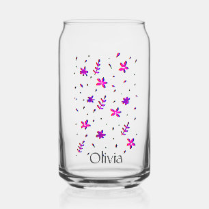 Hübsches Sweet Modern Blume Design Dosenglas