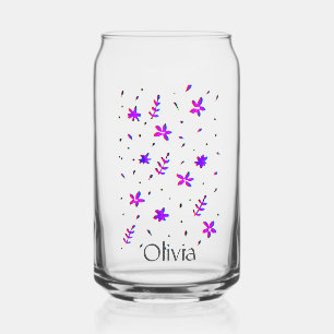 Hübsches Sweet Modern Blume Design Dosenglas