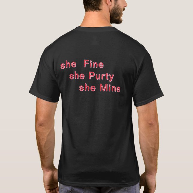Hübsches T-Shirt (Rückseite)