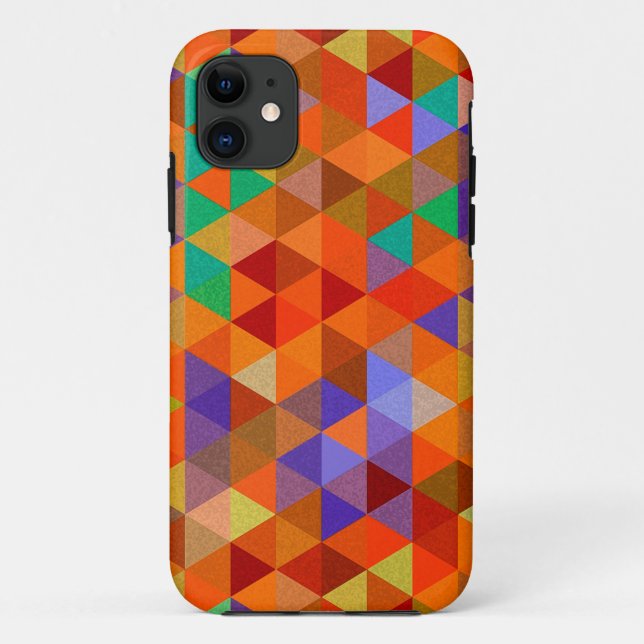 Hübsches Triangle-Muster I + Ihre Ideen Case-Mate iPhone Hülle (Rückseite)