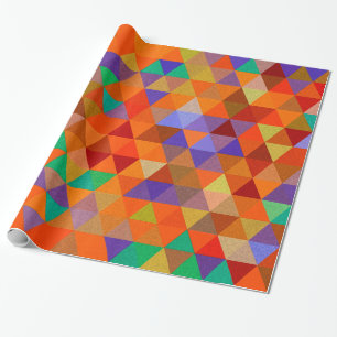Hübsches Triangle-Muster I + Ihre Ideen Geschenkpapier