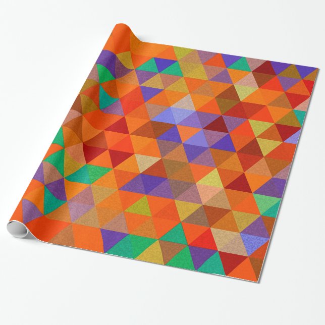 Hübsches Triangle-Muster I + Ihre Ideen Geschenkpapier (Ungerollt)