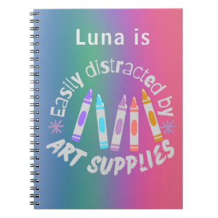 Hübsches und farbiges Notebook Notizblock