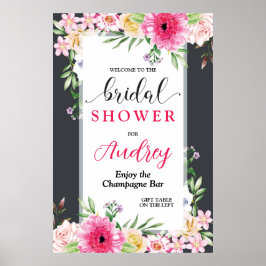 Hübsches und helles Brautparty Poster