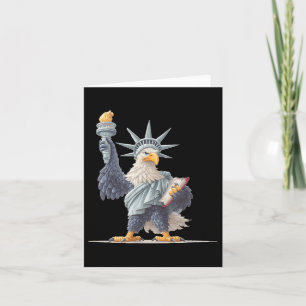 Hübsches Usa-Statuen-Kostüm für patriotische Kleid Karte