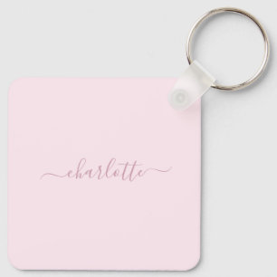 Hübsches Weich rosa und rot Schlüsselanhänger
