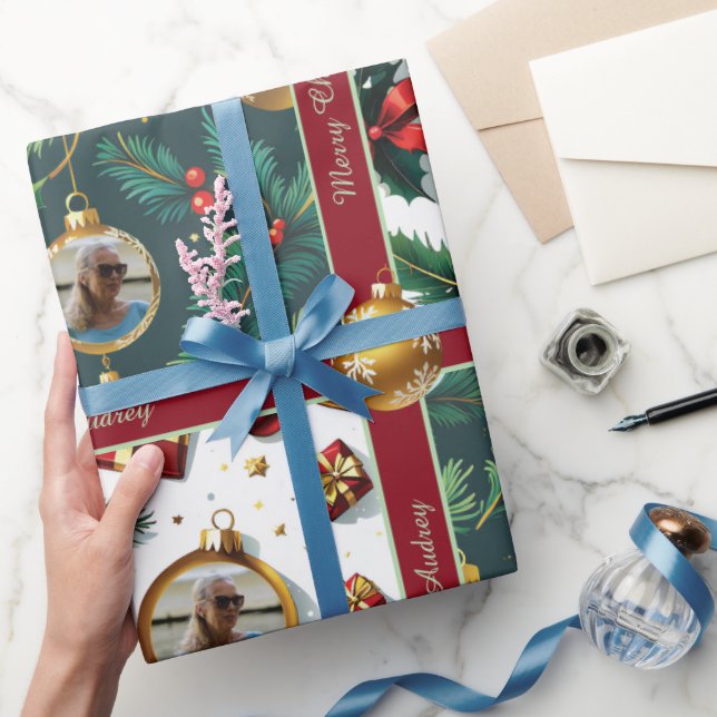 Hübsches Weihnachtspapier mit Text Geschenkpapier (Schenken)