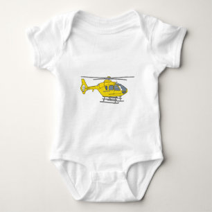 Hubschrauber Baby Strampler