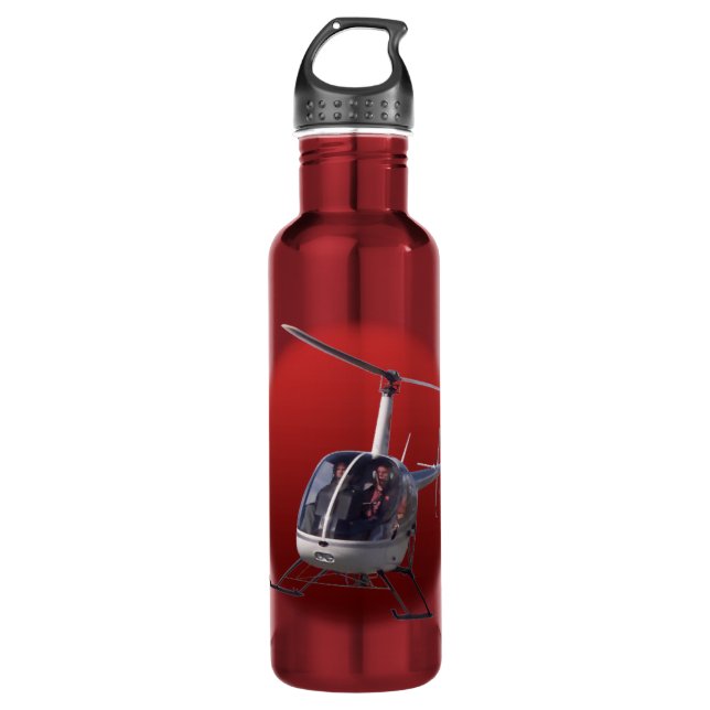Hubschrauber Flasche Cooler Hubschrauber Trinkflasche (Vorderseite)