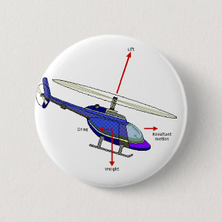 Hubschrauber-Flug-Diagramm Button