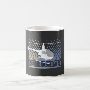 Hubschrauber-Flugzeuge Kaffeetasse