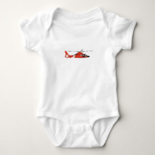 Hubschrauber für Küstenwache Baby Strampler
