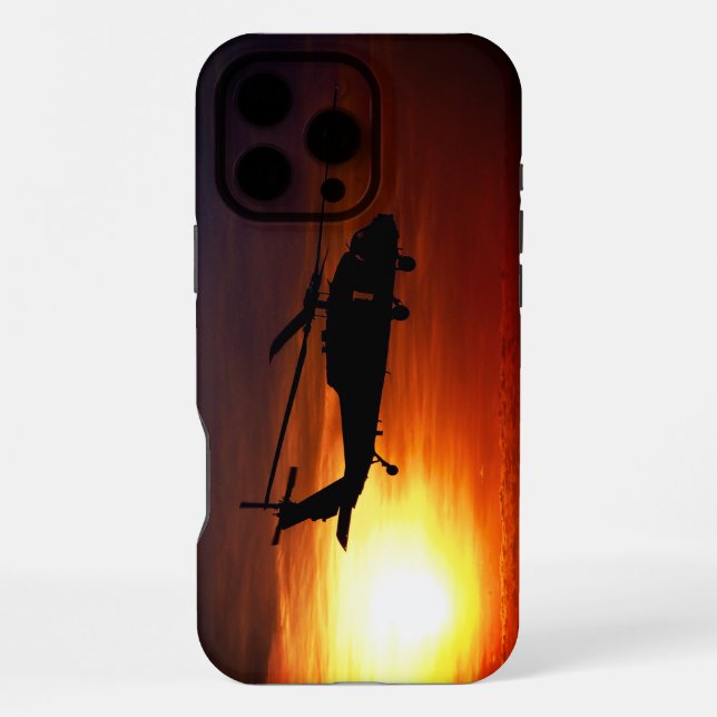 Hubschrauber  iPhone 16 pro max hülle (Rückseite)