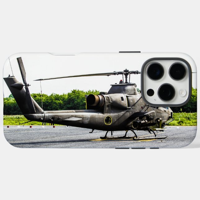  Hubschrauber  iPhone 16 Pro Max Hülle (Rückseite (Horizontal))