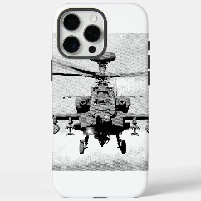 Hubschrauber iPhone 16 Pro Max Hülle (Rückseite)