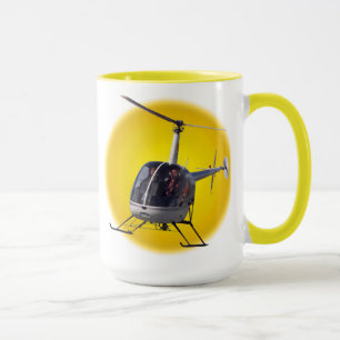 Hubschrauber-Kaffee-Tassen-coole Tasse