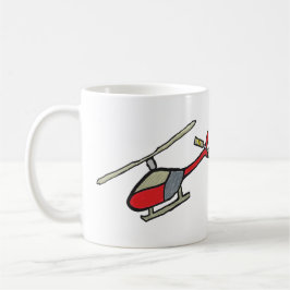Hubschrauber Kaffeetasse